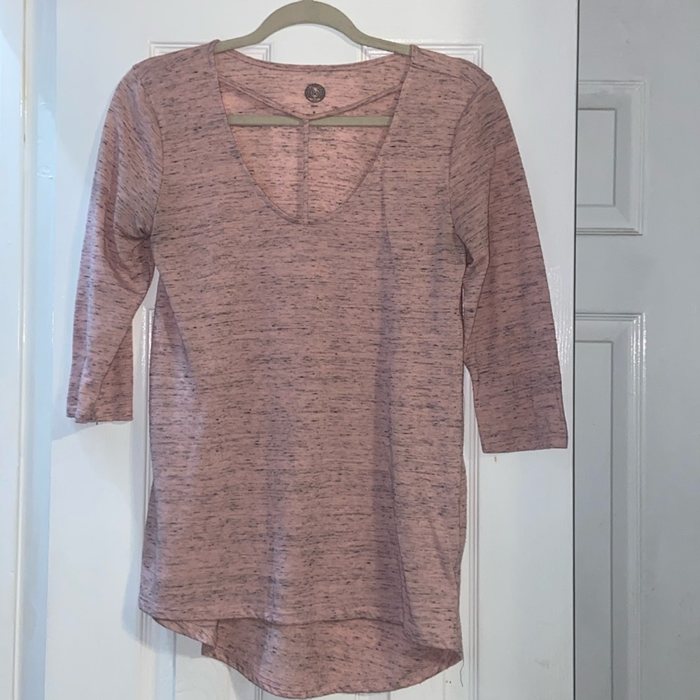 Juniors pink top size medium